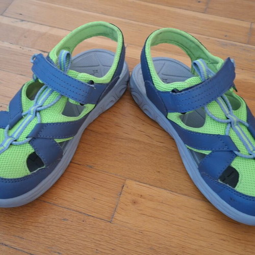 Techsun Wave children's sandals Columbia used, size 34, blue and green