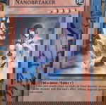 Nanobreaker Effect Monster Yu-Gi-Oh! карта в отлично състояние