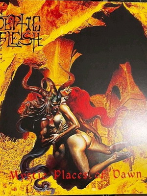 Septic Flesh Mustic Places of Dawn LP vinyl record new, limited edition red 2 LP