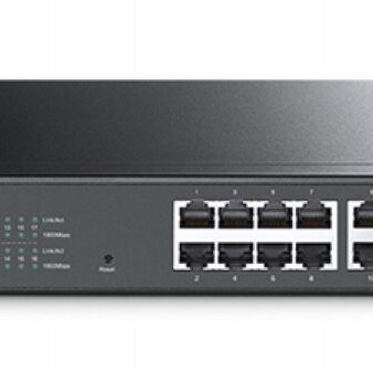TP-Link SG2218 managed switch like new, 16 Gigabit ports, rackmount