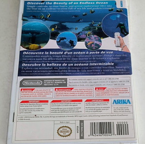 Wii - Endless Ocean (DVD Case, PAL, English) *Nintendo*