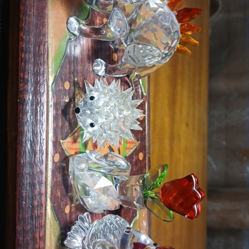 Swarovski crystal animal figurines like new collection