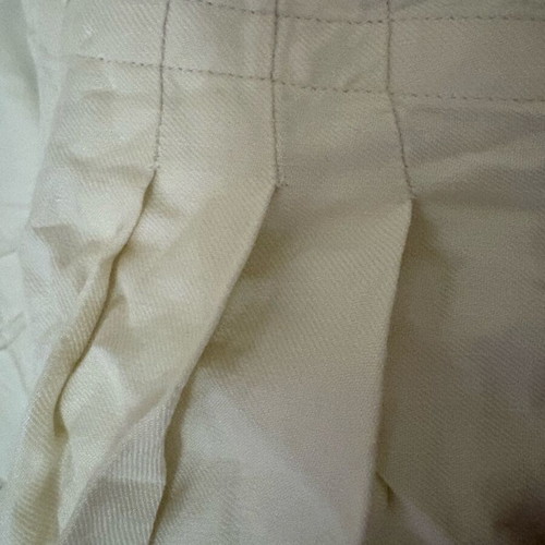 Mango wide linen skort beige like new