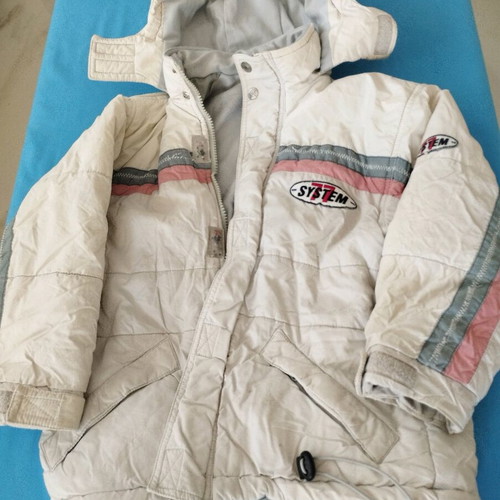 F.FREE kids jacket used, size 128, with warm lining and hood