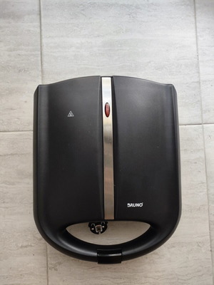 Bruno BRN-0216 Electric Sandwich Maker 1400W used, black