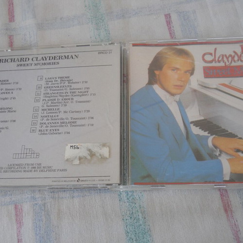 Richard Clayderman Sweet Memories CD new, pop