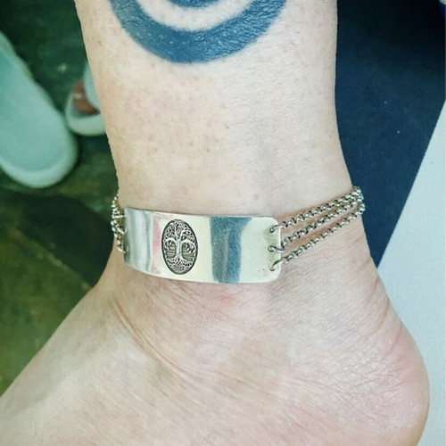 Silver 925 Handmade Anklet