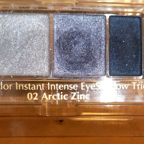 Pure Color Instant Intense EyeShadow Trio 02 Arctic Zinc used eyeshadow