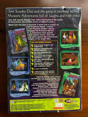 Scooby-Doo! Double Pack PC game sealed