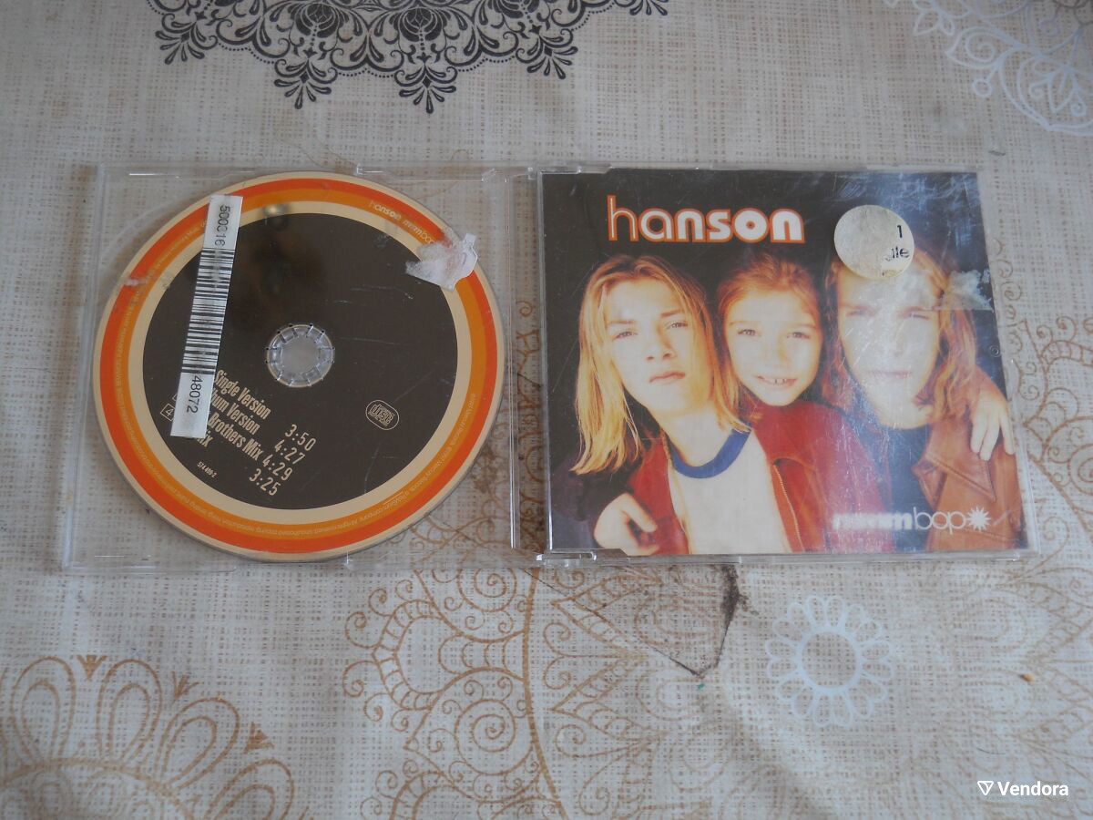 Hanson Mmm Bop CD single σαν καινούργιο,… - € 4,00 - Vendora.gr