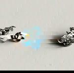  Σετ 2 κρυστάλλινων μενταγιόν SWAROVSKI