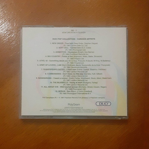 Pop Collection CD new, Best of 80s and 90s