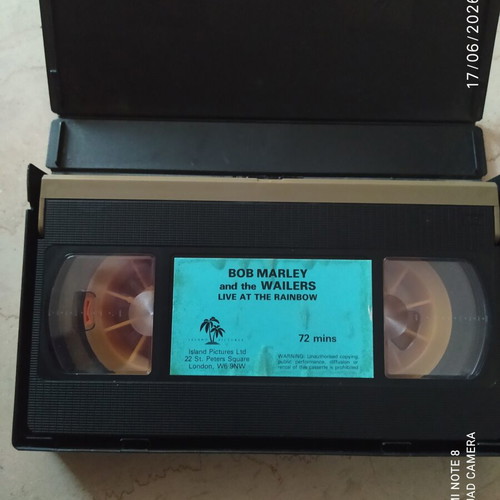 Bob Marley and the Wailers VHS tape used