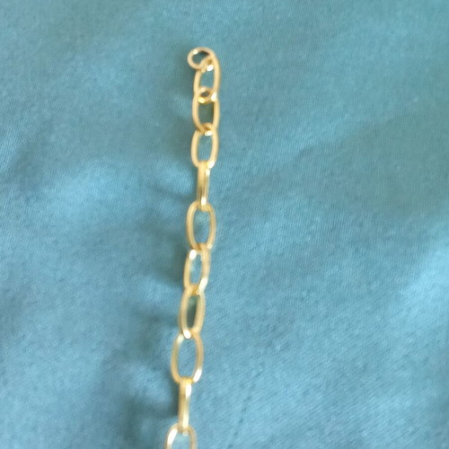 A.L.E. Handmade Necklace and Earrings Set, New, Gold Color
