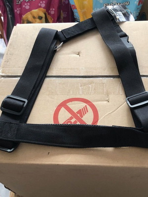 Adjustable dog harness with anatomical padding for large breeds 40mm chest circumference 90-110cm new