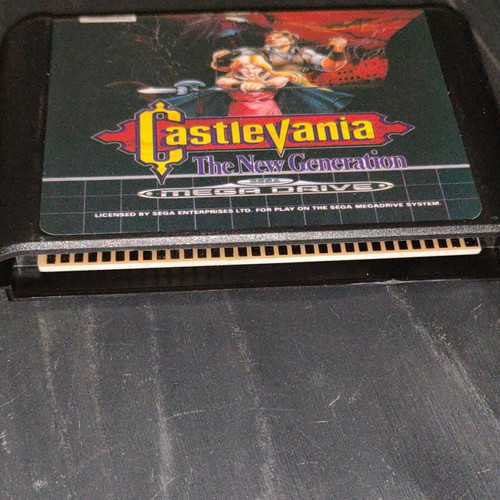 Castlevania The New Generation Sega Mega Drive Cartridge like new