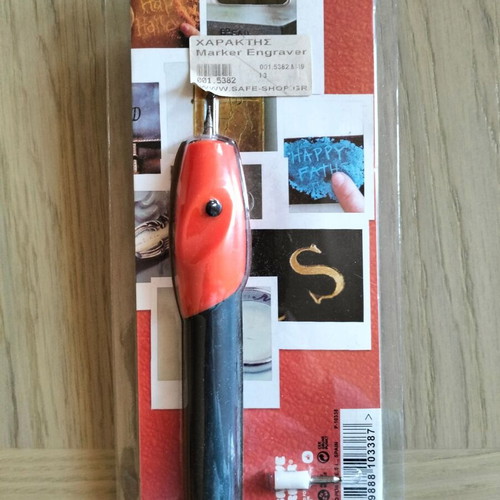 Marker engraver with replacement new