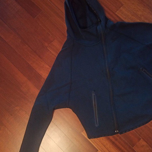 Nike Tech Fleece ζακέτα με κουκούλα μεταχειρισμένη, γυναικείο νούμερο L, μαύρο