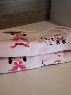 Velour baby rompers set Dreams 9-12 months like new