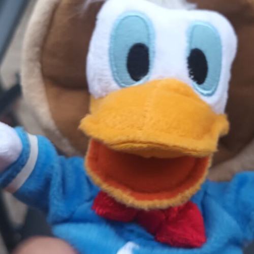 Donald Duck plush like new from Disney Store The Three Caballeros