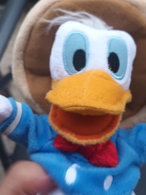 Donald Duck plush like new from Disney Store The Three Caballeros