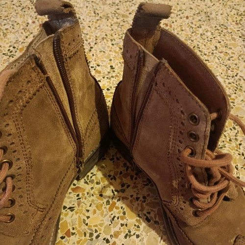 Men's Castor Boots Gios Eppo used brown size 42