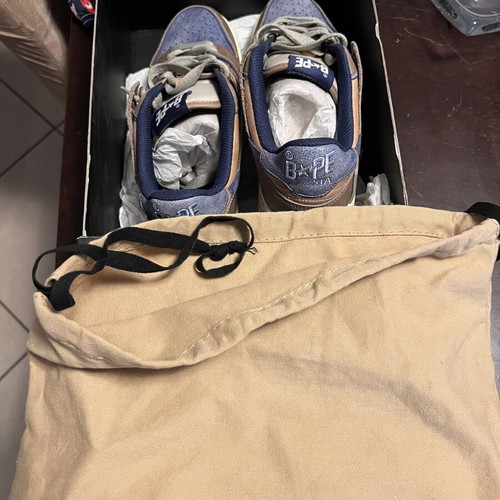 Bape sneakers size US 8 EU 41, unisex