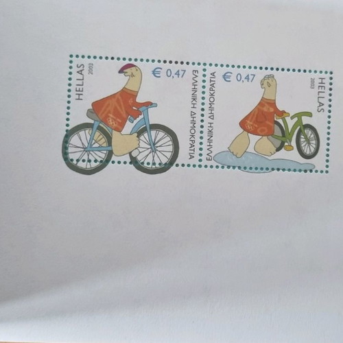 Special commemorative Olympic Games booklet 06/2003 new