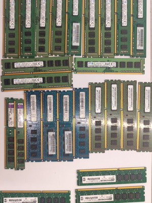 DDR3 RAM 4GB 1600 MHz употребяван Samsung Micron Kingston Ramaxel Dataram