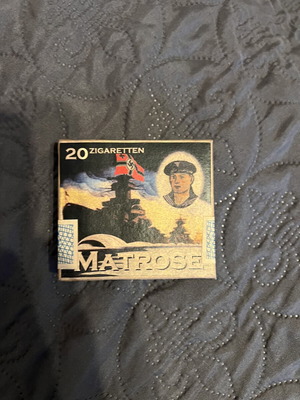 WWII cigarette box
