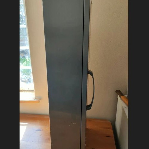 Metal bathroom cabinet new, dimensions H70xW26xD15 cm