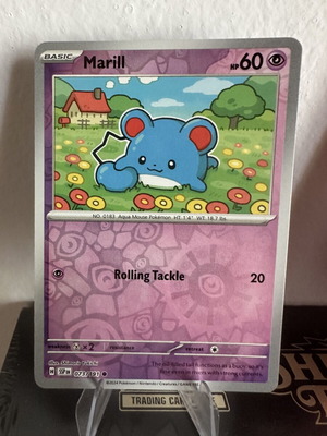 Marill Pokemon card like new