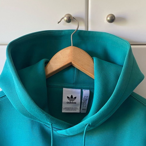 Adidas Originals Hoodie green/turquoise size M like new