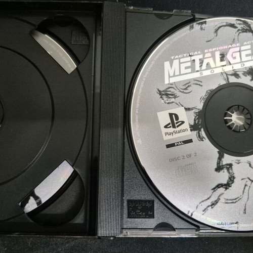 Metal Gear Solid PlayStation 1 game used