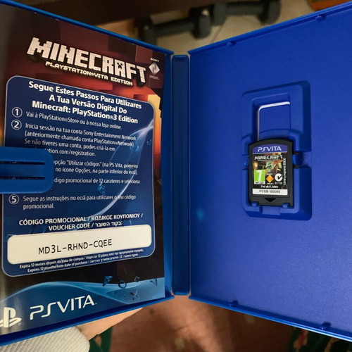 Minecraft PlayStation Vita Edition game used, adventure