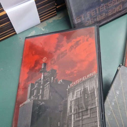 Rammstein Collection DVD live box set and CD disks like new