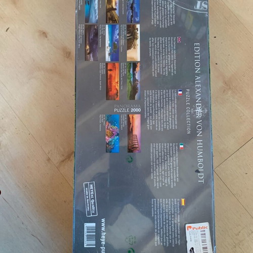 Puzzle new intact 1000 pieces with packaging