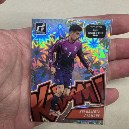 2025-26 Panini Donruss Kai Havertz Kaboom! SSP Case Hit card like new