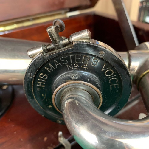 HMV gramophone furniture used from 1927