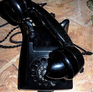 παλιο μαυρο τηλεφωνο Βακελιτενιο Ericsson Sweden 1940