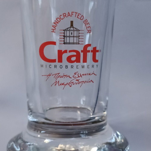 Craft Beer Promotional Collectible Glass like new