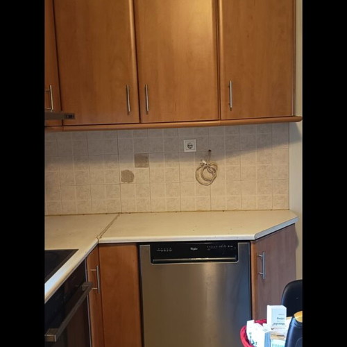 Kitchen cabinets set with magic corner and drawers