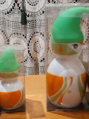 Porcelain oil and vinegar set with salt and pepper new