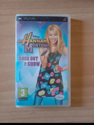 PSP Hannah Montana Rock Out The Show game like new