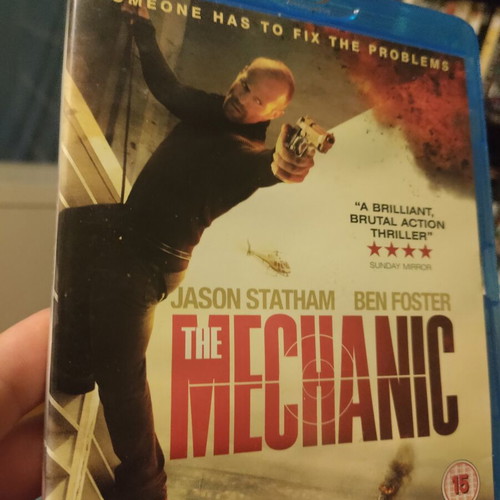The Mechanic Blu-Ray like new, action crime adventure