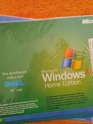 MS WindowsXP Home Edition CDROM new