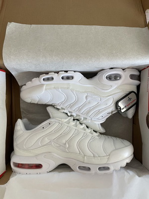 Nike TN Triple White sneakers new