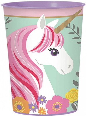 Unicorn Παιδική Κούπα Μικροκυμάτων Καινούργια, Ανθεκτικό Πλαστικό 473ml