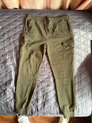Town Land cargo pants size L dark green like new