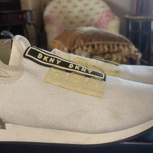 DKNY sneakers size 41, white with slight shine